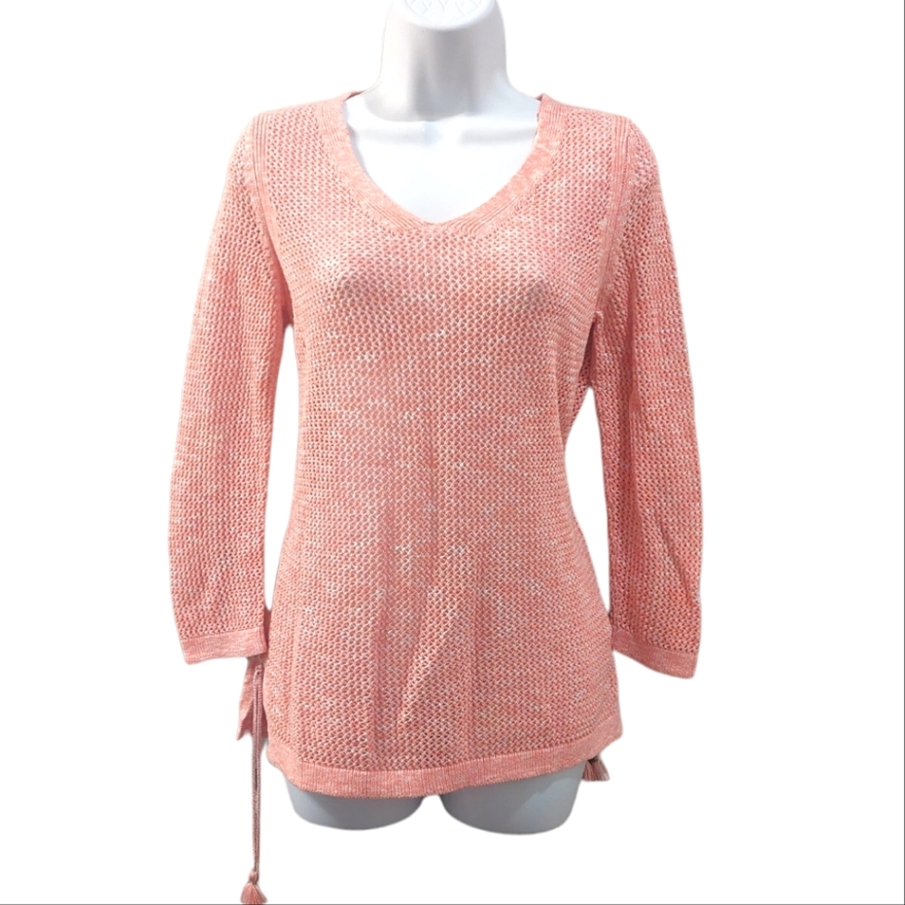 Talbots netted sweater